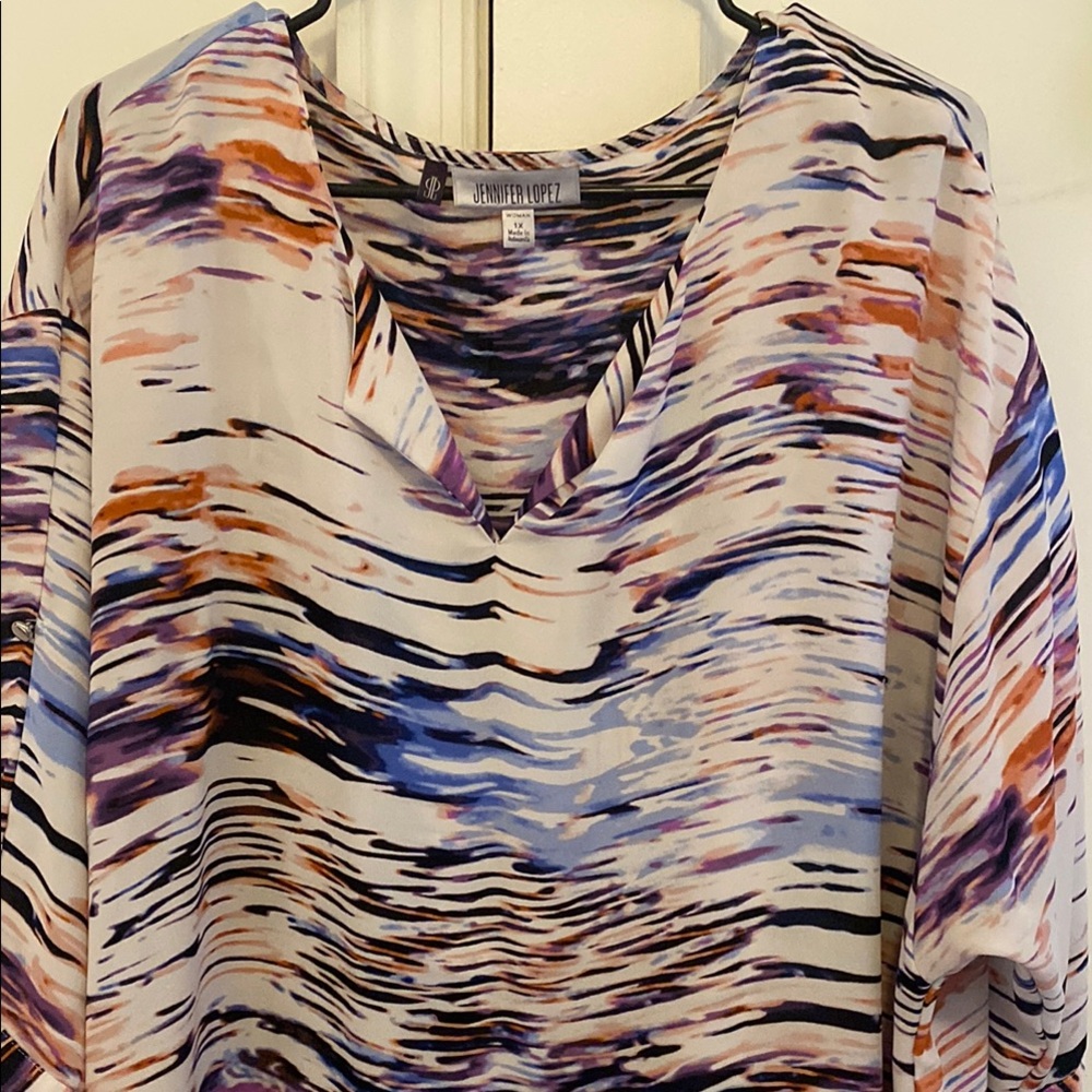 Jennifer Lopez Women's Multicolor Top